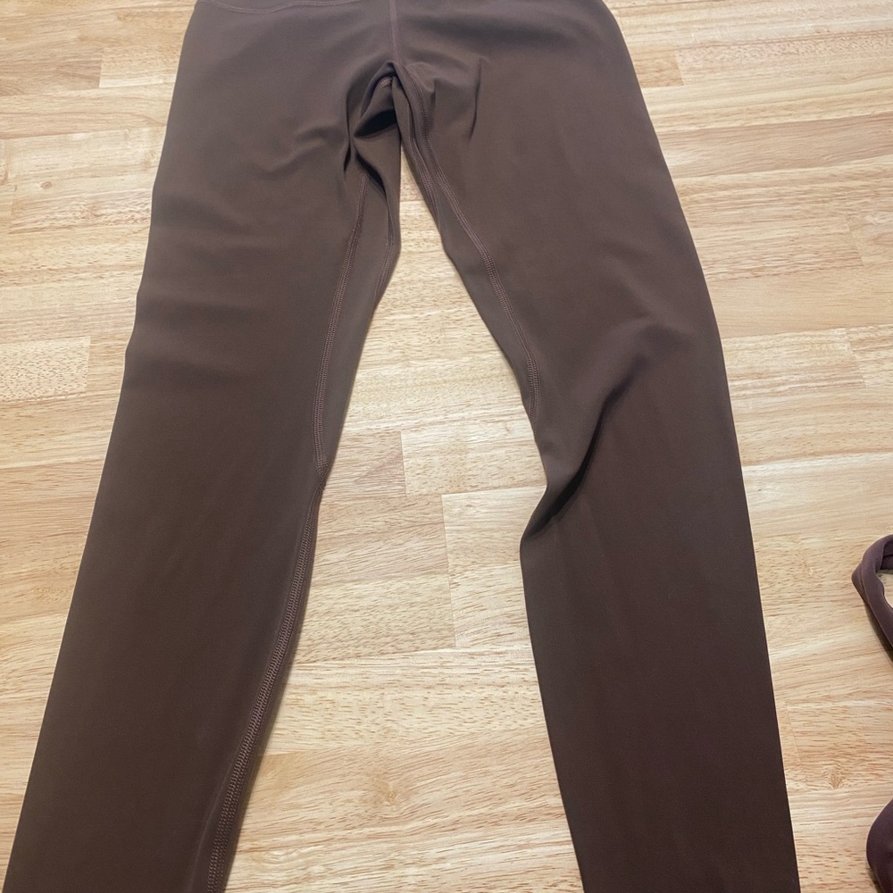 lululemon athletica Chocolate Brown Full-Length Leggings